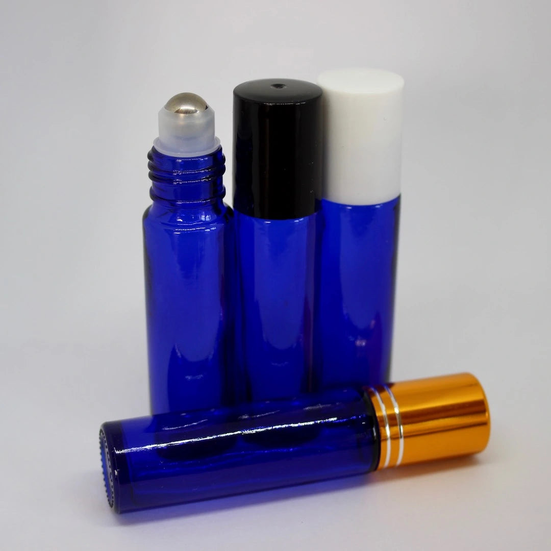 Blue glass roll-on: 10ml