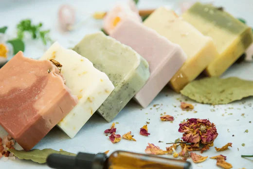 Natural Coloured Soaps