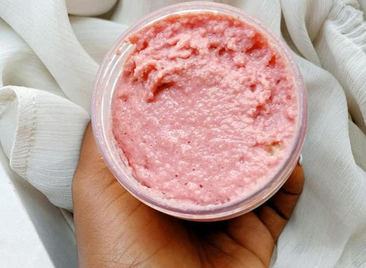 Make Your Own Strawberry Sugar Scrub