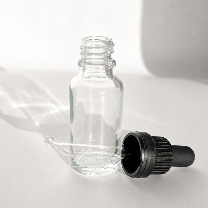 20ml Clear Glass Bottle