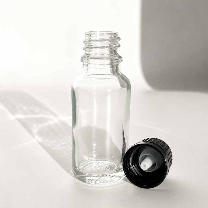 20ml Clear Glass Bottle