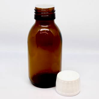 Amber glass bottle: 100ml