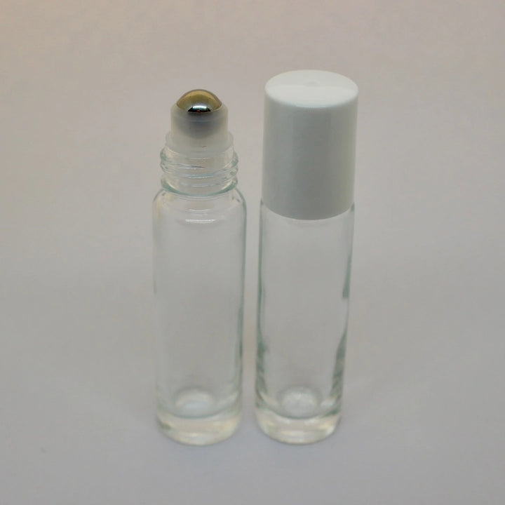 Clear glass roll-on: 10ml