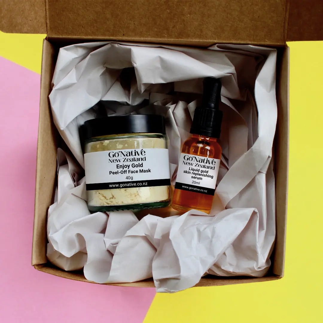 Glorious gold gift set