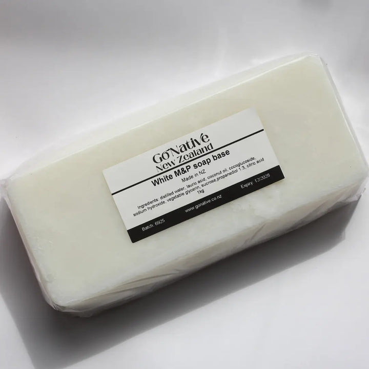 White melt and pour soap base, NZ