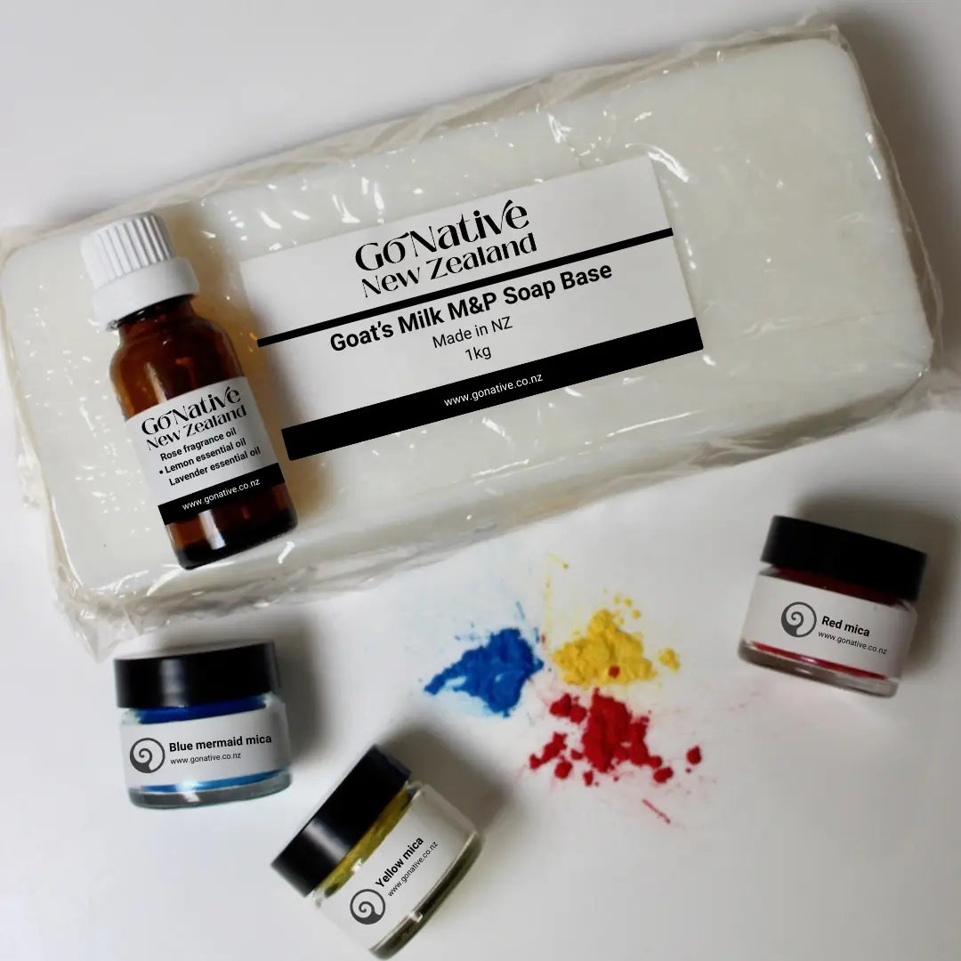 Melt & pour soapmaking PACK: Goat's milk base