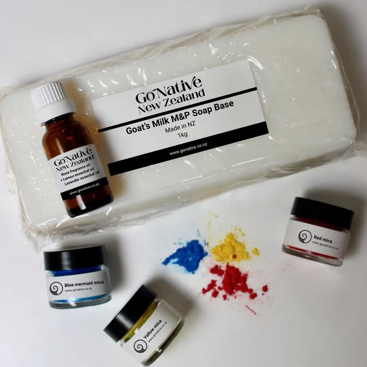 Melt & pour soapmaking PACK: Goat's milk base