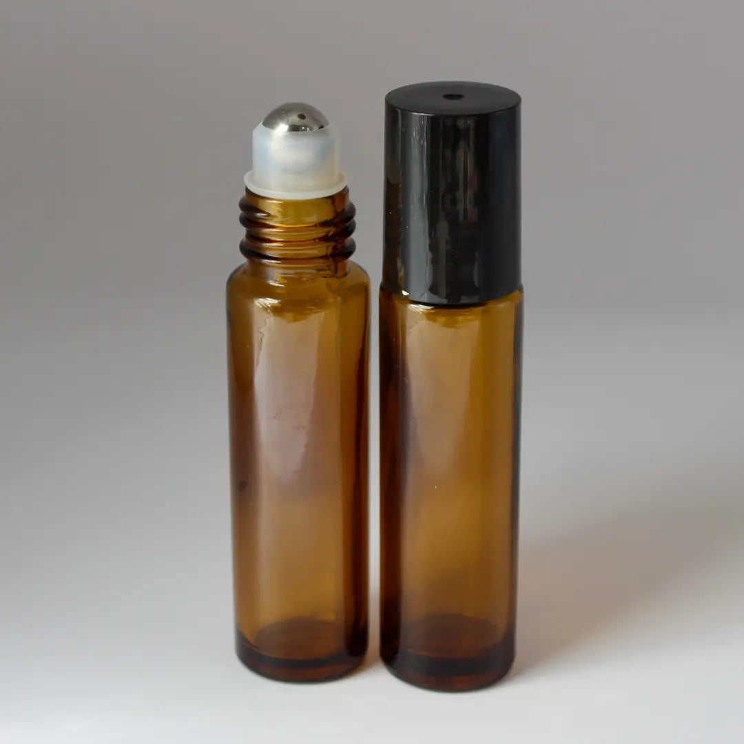 Amber glass roll-on: 10ml