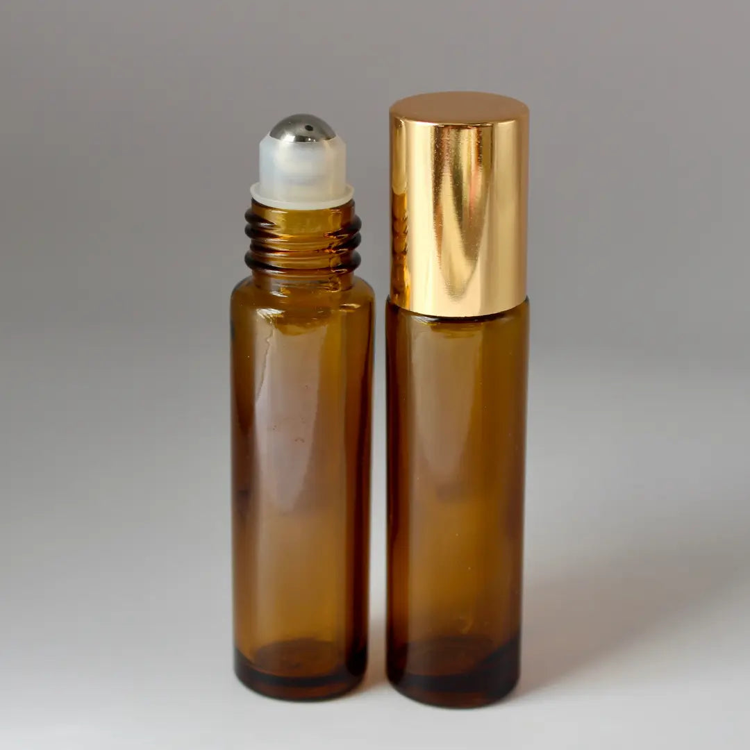 Amber glass roll-on: 10ml