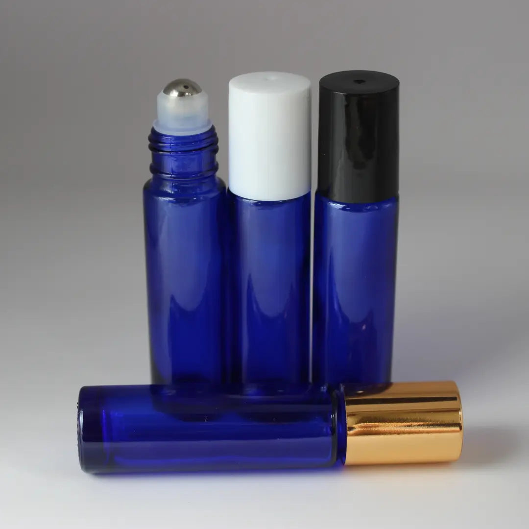 Blue glass roll-on: 10ml