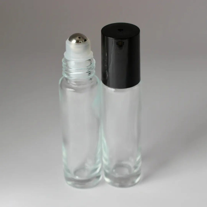 Clear glass roll-on: 10ml