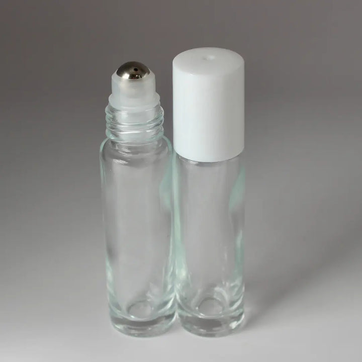 Clear glass roll-on: 10ml
