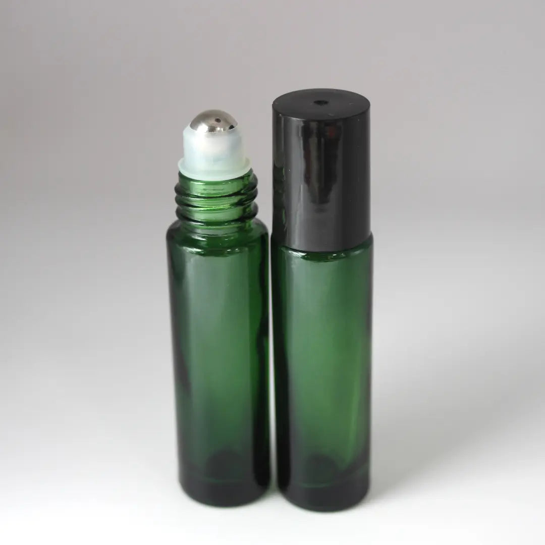 Green glass roll-on: 10ml