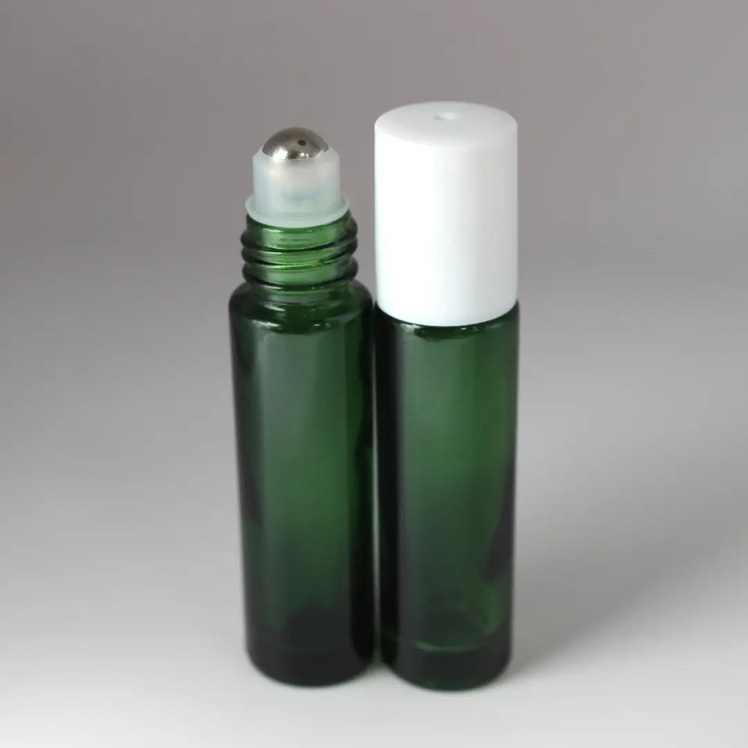 Green glass roll-on: 10ml