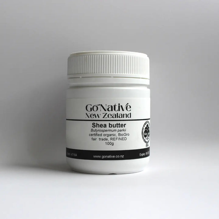 Shea butter, certified organic, fair trade, REFINED